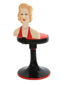 Marilyn Büste Sitz lebensgroß