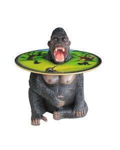Gorilla Tisch lebensgroß