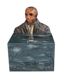 Monster Jason Voorhees Spielzeugkiste lebensgroß