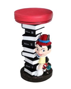 Pinocchiohocker groß lebensgroß