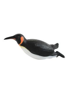 Pinguin auf Bauch lebensgroß