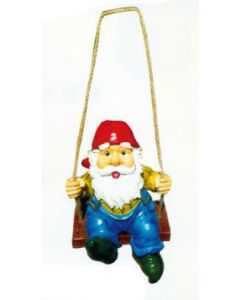 schaukelnder Gartenzwerg verkleinert