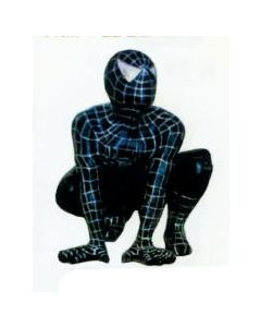kleiner schwarzer Comic Spiderman verkleinert