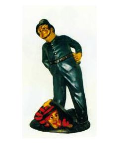 Dick und Doof als Polizist und Ausbrecher verkleinert