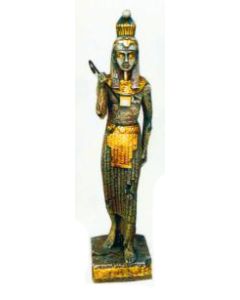 stehende Ägypterin Gold Silber verkleinert