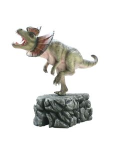 Dinosaurier Dilophosaurus lebensgroß