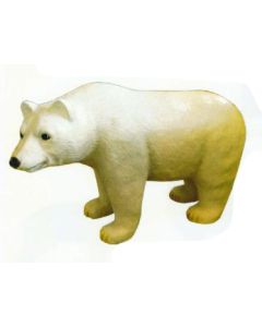großer stehender Eisbär verkleinert