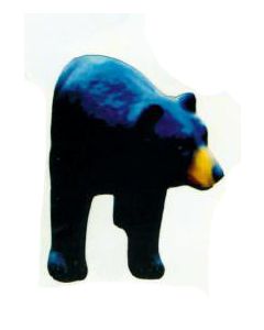 Braunbär laufend mit heller Schnauze lebensgroß