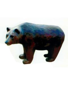 Braunbär stehend lebensgroß