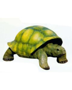 große Riesenschildkröte grün lebensgroß