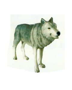 großer böser Wolf lebensgroß