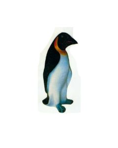 Kaiserpinguin stehend lebensgroß