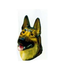 Kopf Deutscher Schäferhund lebensgroß