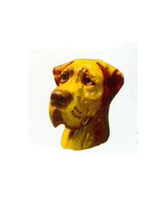 Hundekopf Deutsche Dogge lebensgroß