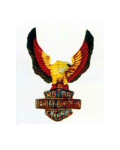 Harley Schild mit Adler verkleinert