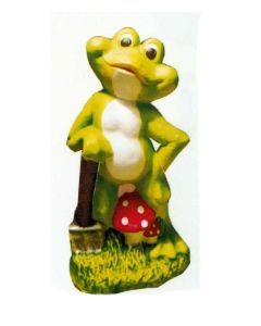stehender Frosch Comic verkleinert