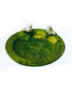 grüne Vogeltränke verkleinert