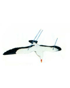 fliegende Möwe lebensgroß