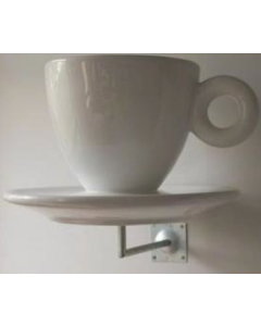 Kaffeetasse mit Unterteller übergroß XXL