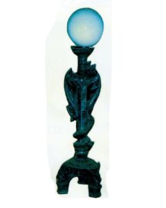 Schwert mit Drachen als Stehlampe verkleinert
