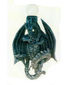 Drachenlampe zur Wandbefestigung verkleinert