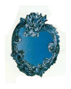 Drachenspiegel in Herzform verkleinert