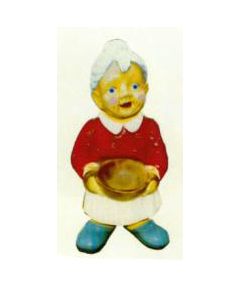 Oma mit Schüssel in der Hand klein verkleinert