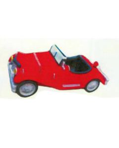 alter Oldtimer in rot verkleinert