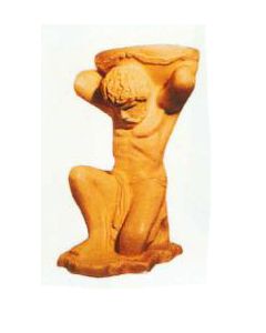 griechische Figur verkleinert