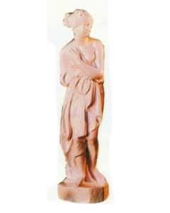 antike Frauenfigur in Steinoptik verkleinert