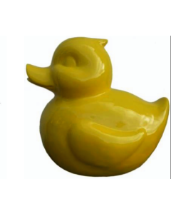 Ente gelb vergrößert