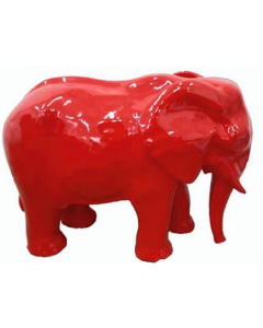 Elefant rot verkleinert