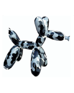Ballonhund camouflage lebensgroß
