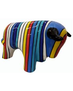 Stier bunt gestreift verkleinert