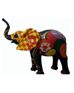 Elefant Zirkus lebensgroß
