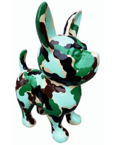Hund Chihuahua camouflage vergrößert