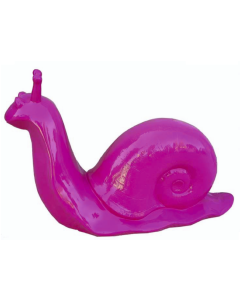 Schnecke pink übergroß XXL