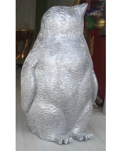 Pinguinbaby silber lebensgroß