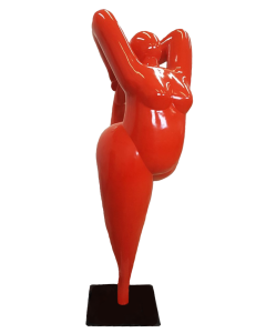 Moderne Frauenstatue 85cm verkleinert