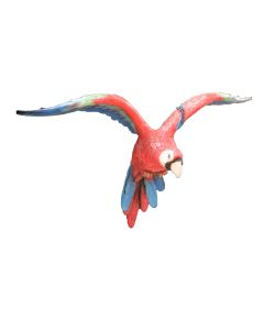 Fliegender Papagei lebensgroß