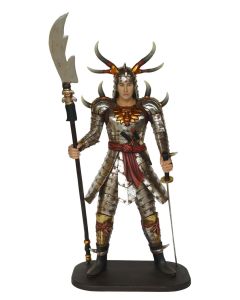 Großer Samurai Krieger lebensgroß