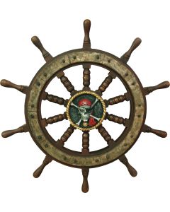 Piraten Steuerrad lebensgroß