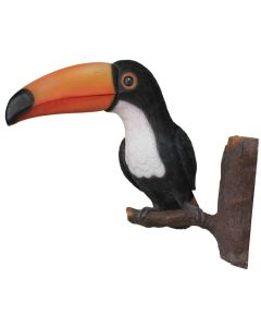 Sitzender Toucan lebensgroß