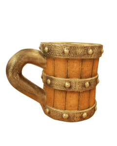 Wikinger Bierkrug lebensgroß