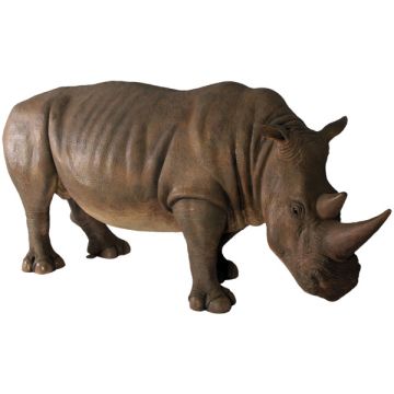 Rhinoceros Nashorn lebensgroß