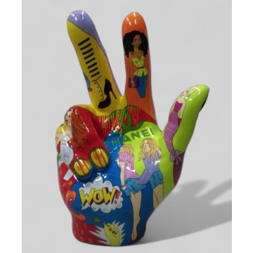 Hand PopArt XXL übergroß XXL