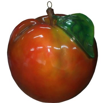 Apfel vergrößert