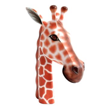 Giraffenkopf rechts lebensgroß