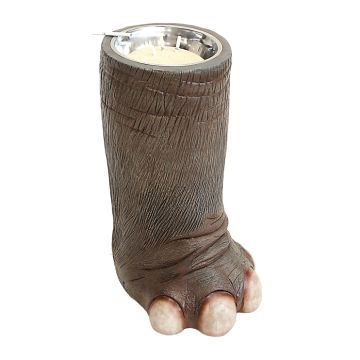 Elefantenbein Aschenbecher lebensgroß