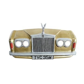 Wanddeko Rolls Royce Gold groß verkleinert